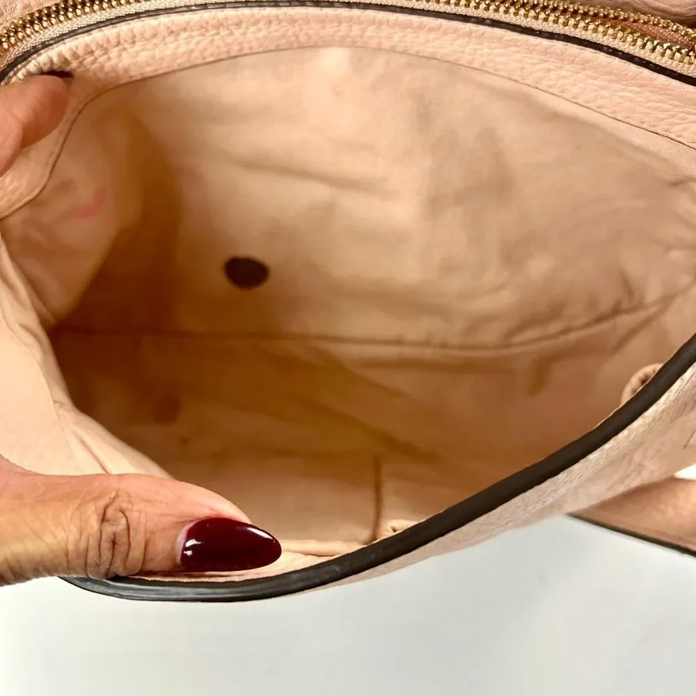 Tory Burch Chelsea Shoulder/Crossbody Pebbled Leather Bag - Picture 12 of 17